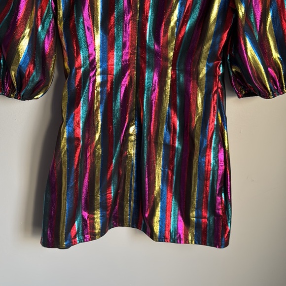 Lovers and Friends Frida Mini Dress in Rainbow - Picture 11 of 14